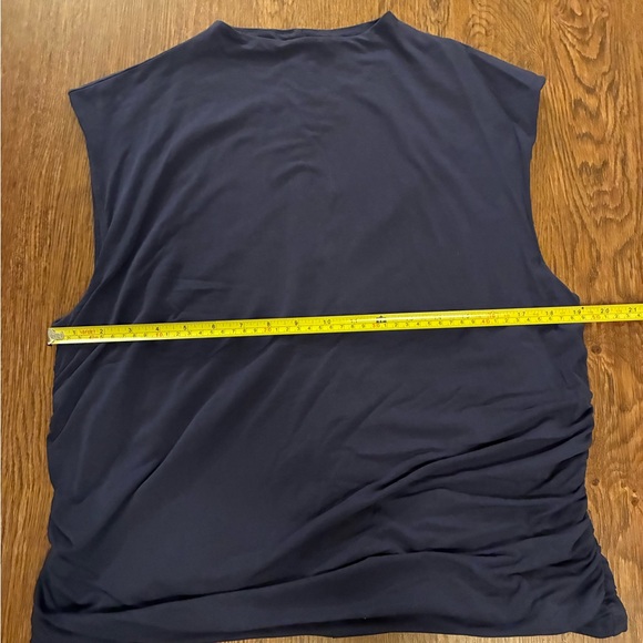 Abercrombie & Fitch Navy Blue Paloma Sleeveless Top - Size XXL - Picture 8 of 8